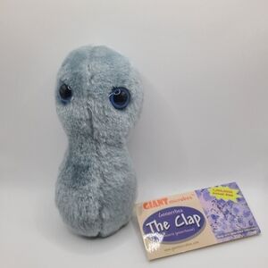 GIANT MICROBES- Gonorrhea- The clap-Stuffed Plush- 2005